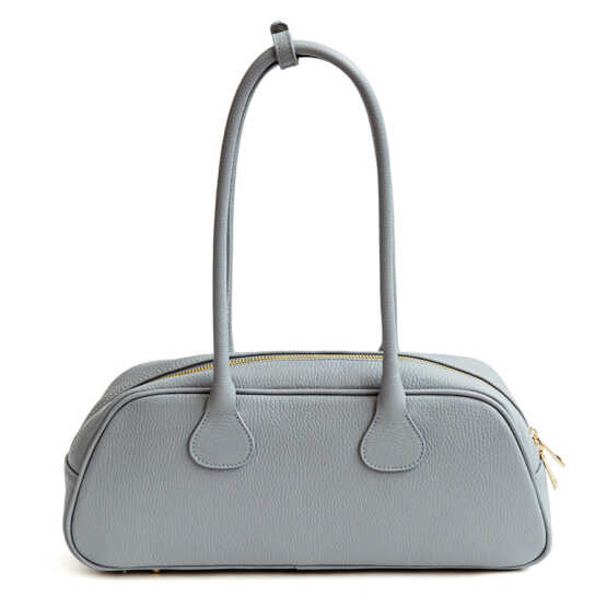 ICECREAM - Bauletto in pelle azzurro