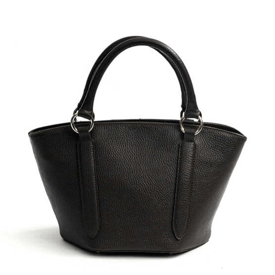 BENNY - Tote bag in pelle nero