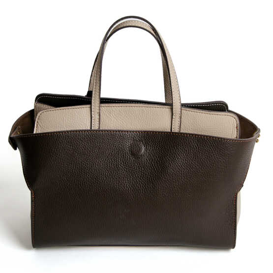 MINA - Bauletto B-color in pelle dollaro